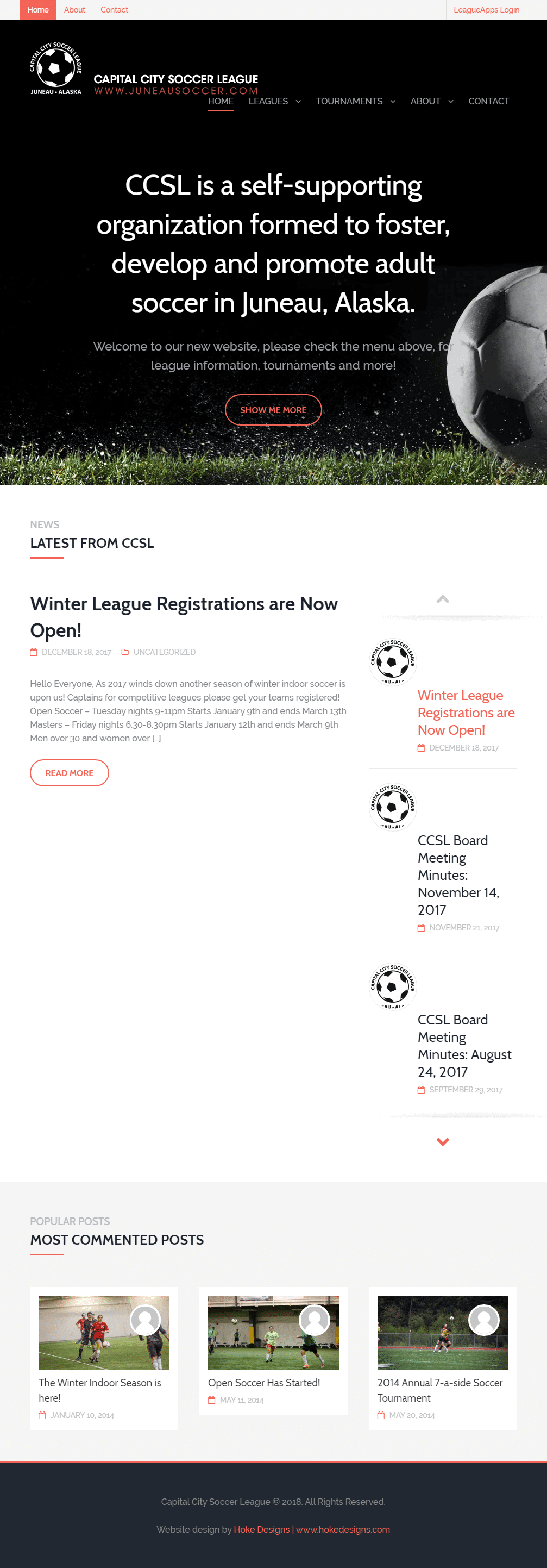 Images of soccer players during matches on a field.