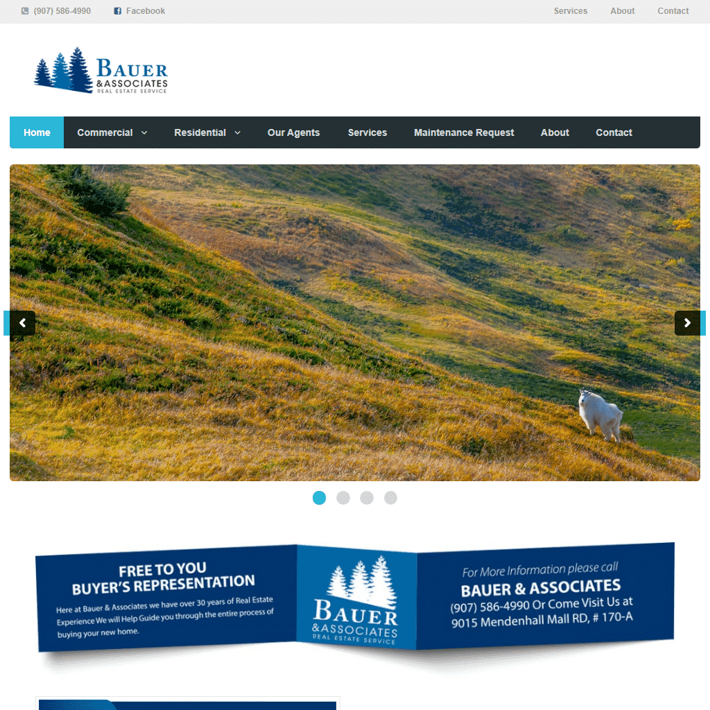 Scenic mountain landscape featuring a white yak grazing on lush green hills at sunset for real estate visuals.